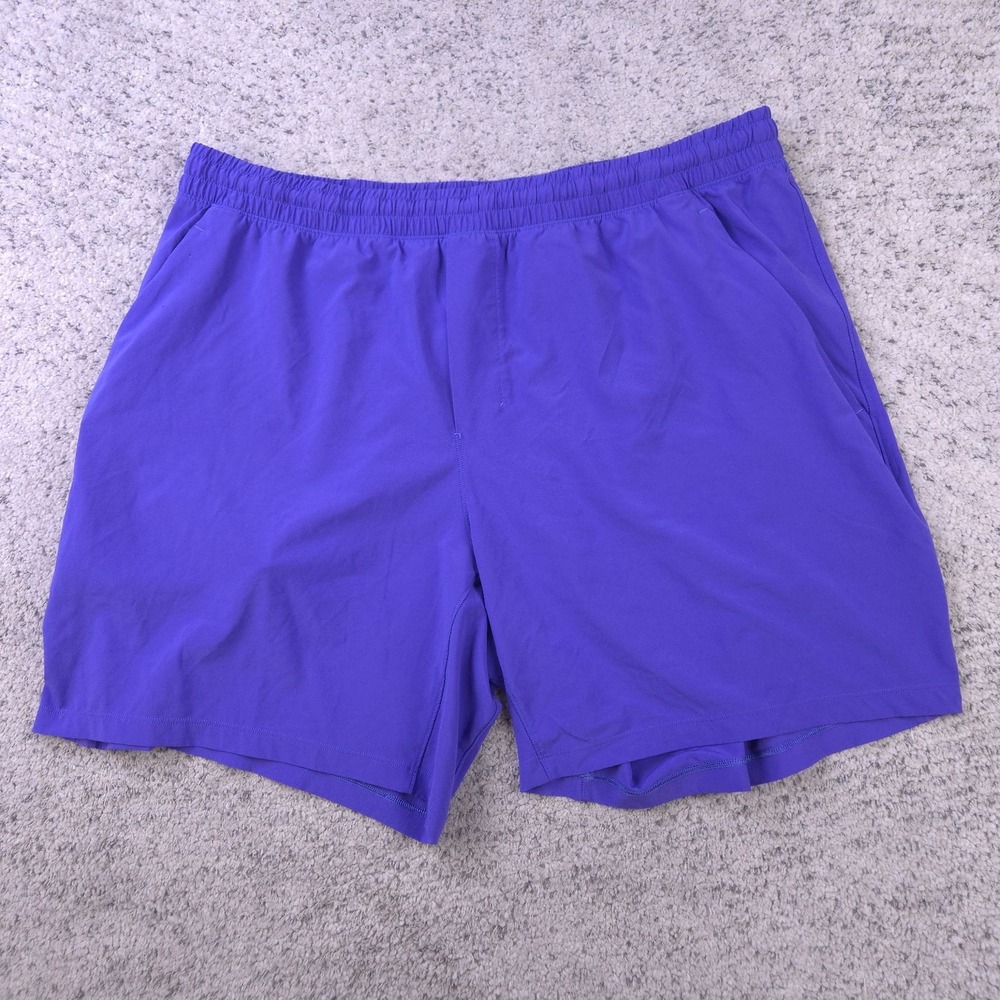 Lululemon Pace Breaker Shorts Mens XXL Running Linerless Training Purple M7AA6S